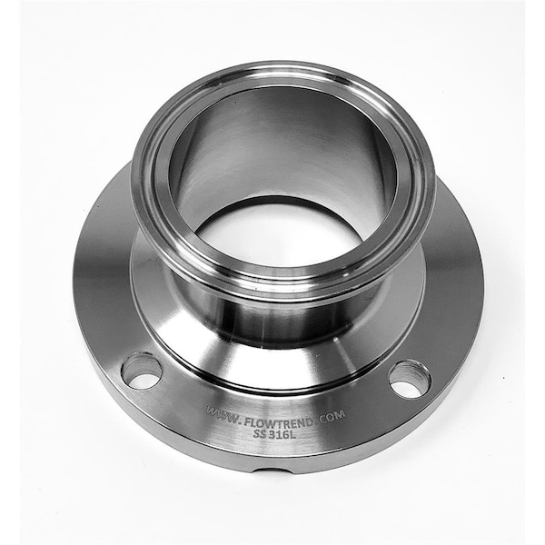 LKB Body Half 2.0" , Position 1, 316SS; Replaces Alfa Laval Part# 9611443231